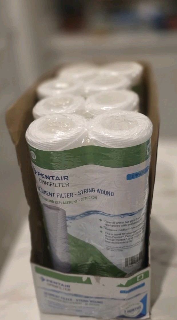 OmniFilter Whole Home 10 in. Standard Duty 20 Micron String Wound Sediment Filte
