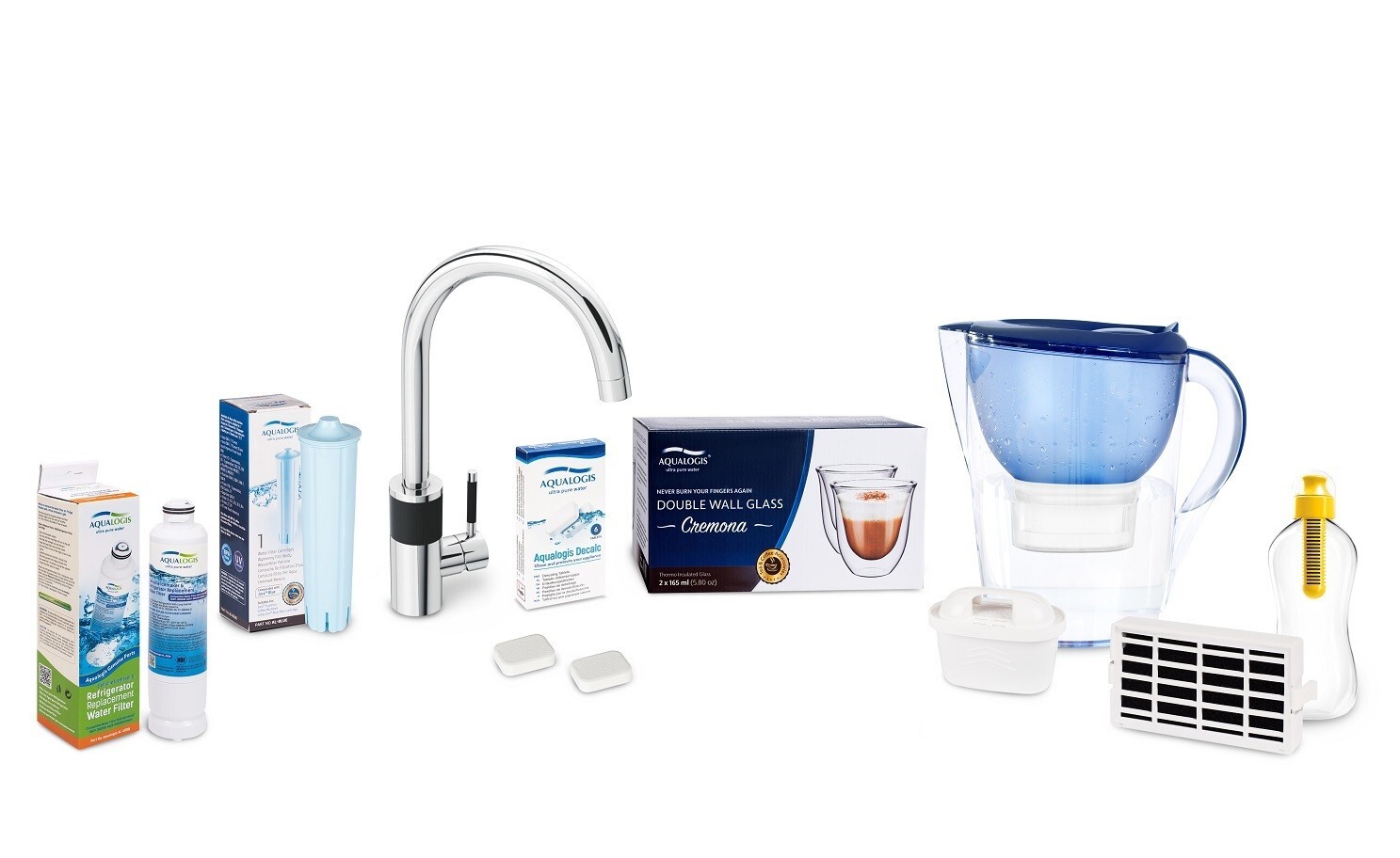 Universal Limescale Water Filter Cartridge for Brita Maxtra / Plus + Refill