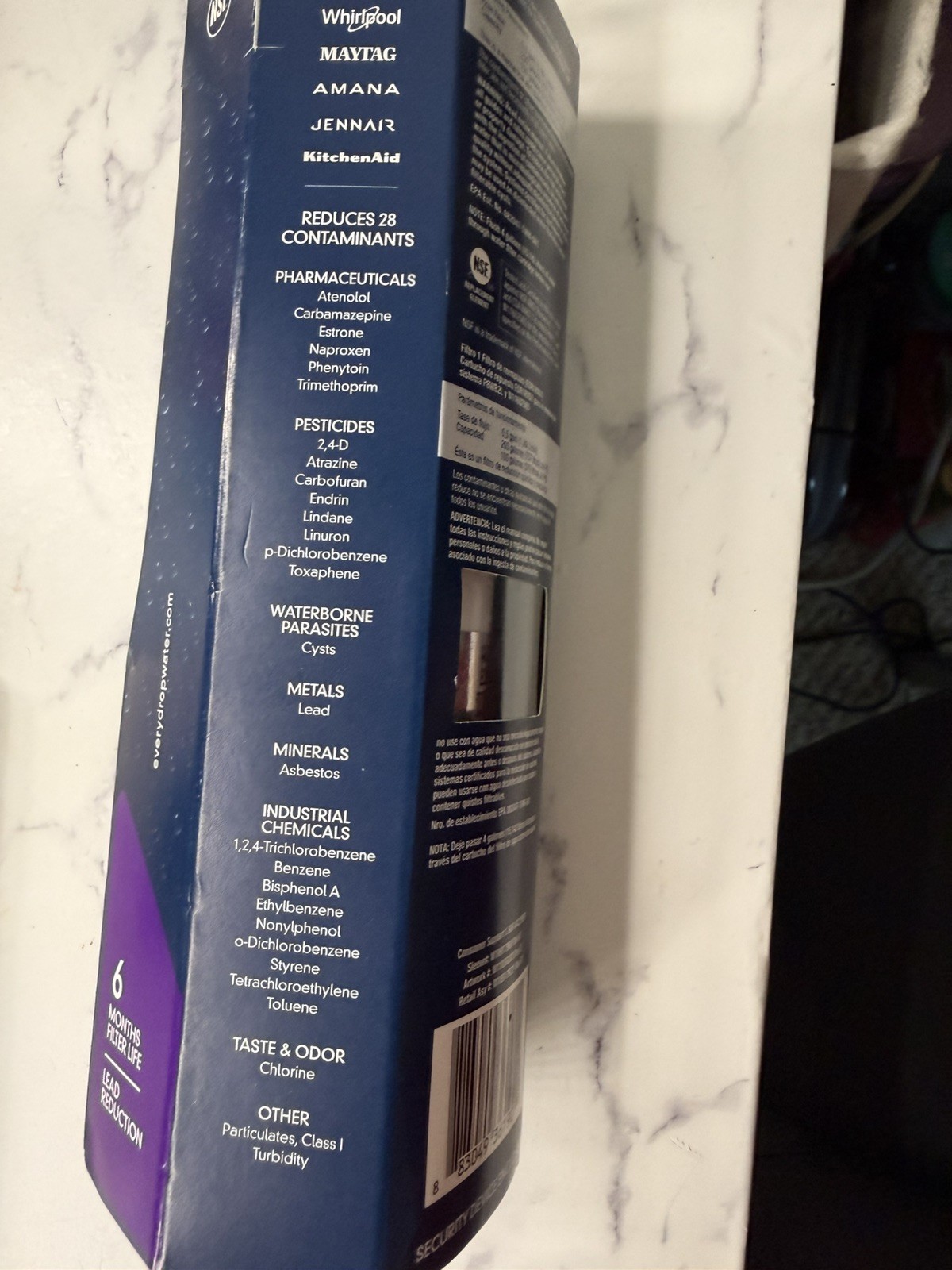 EveryDrop #1 Refrigerator Ice and Water Filter ΕDR1RXD1 New SEALED