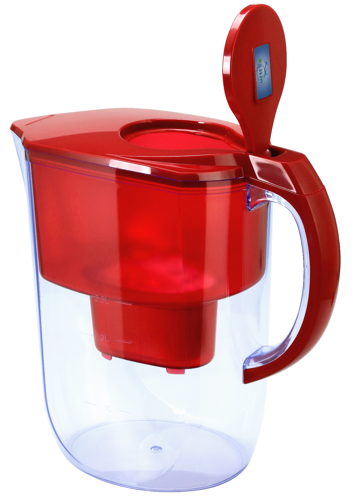 EHM Ultra Premium Alkaline Water Pitcher- 3.8L, Activated Carbon Filter Raise pH