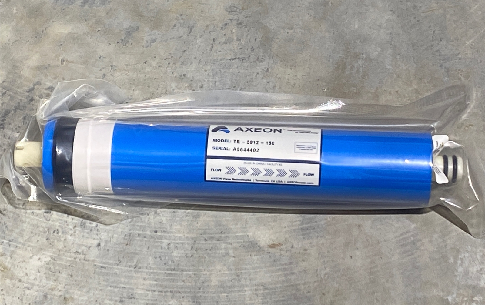 AXEON TE-2012-150 NSF-58 Reverse Osmosis Residential Membrane 150 GPD New