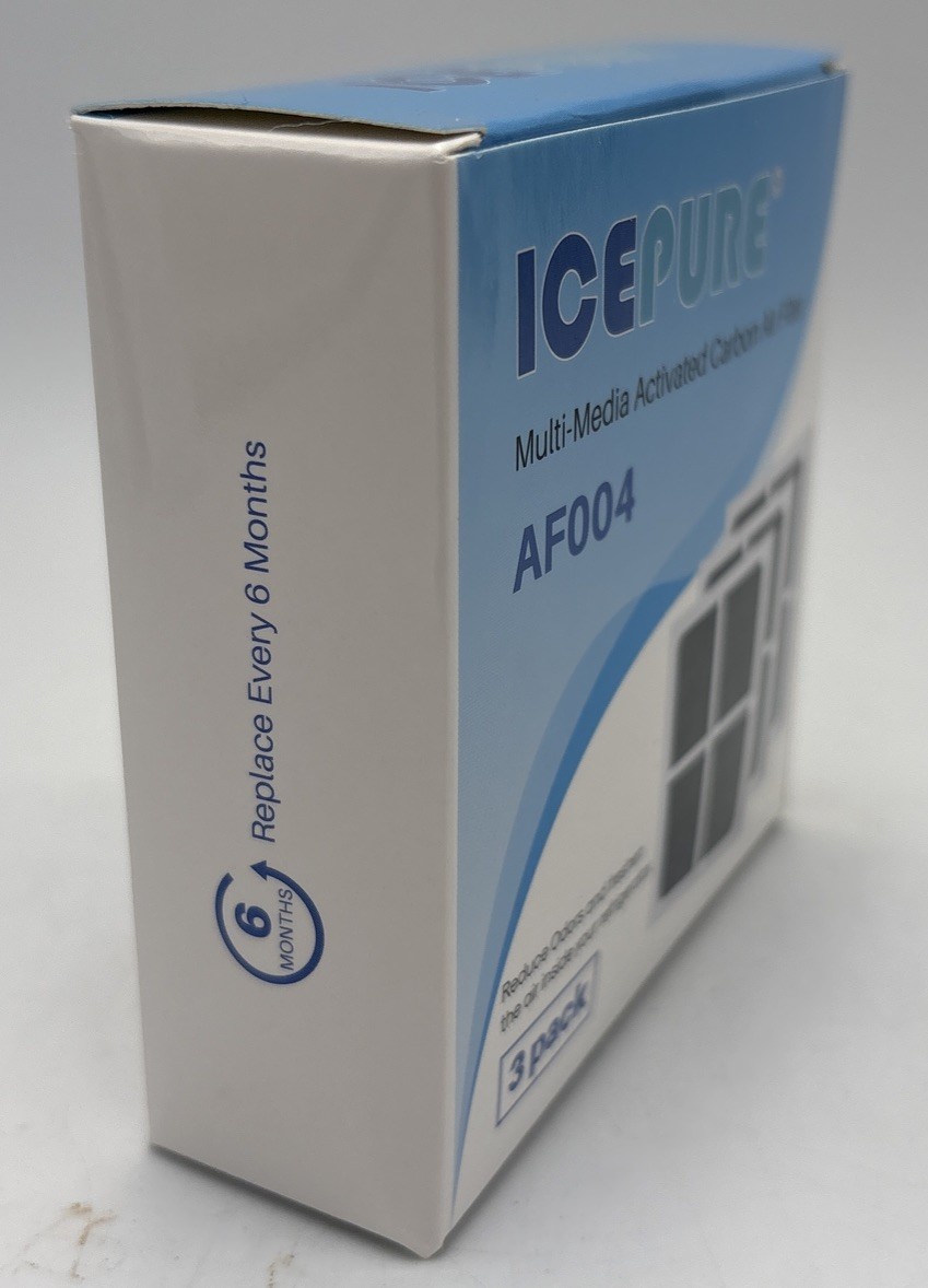 ICEPURE RWF4700AC Replacement Water Filters w/ Air Filter: 2 Pack, New/Sealed