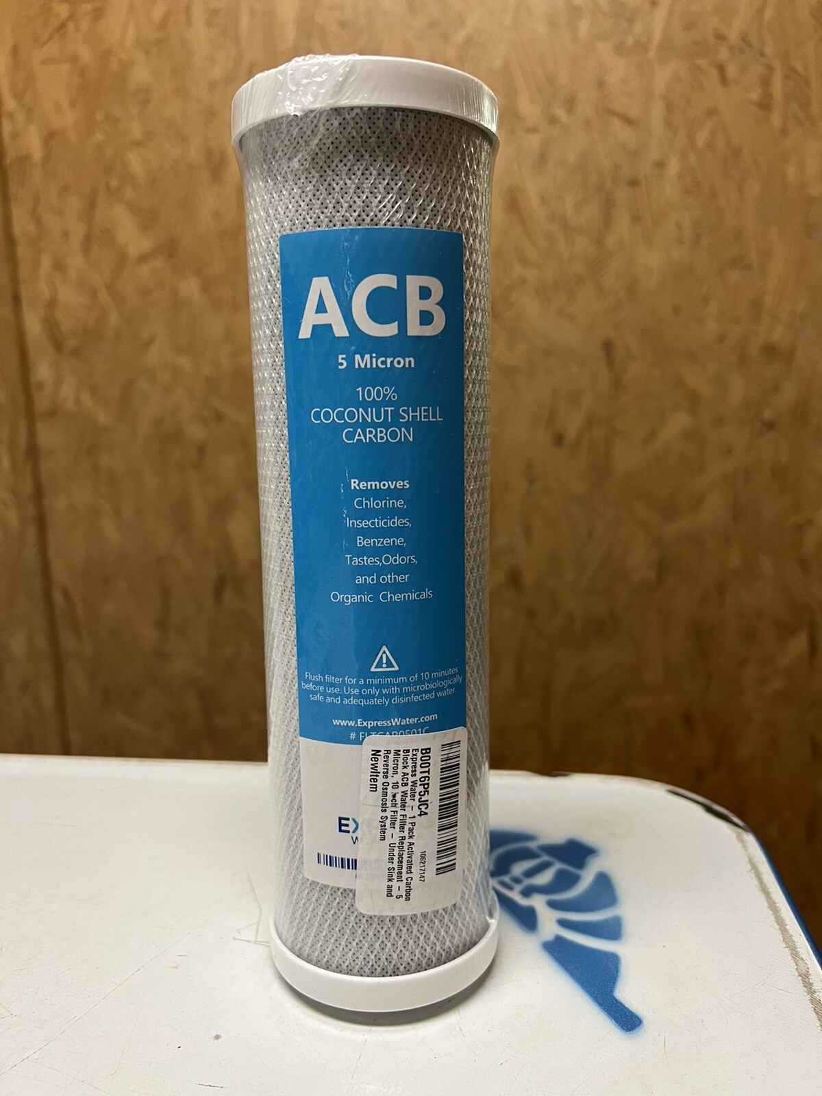 Activated Carbon Block Water Filter Replacement – 10 inch 5 Micron – ACB