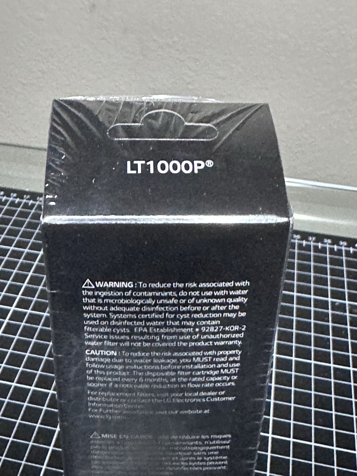 LG LT1000P 6Month / 200Gal Capacity Replacement Refrigerator Water Filter Sealed