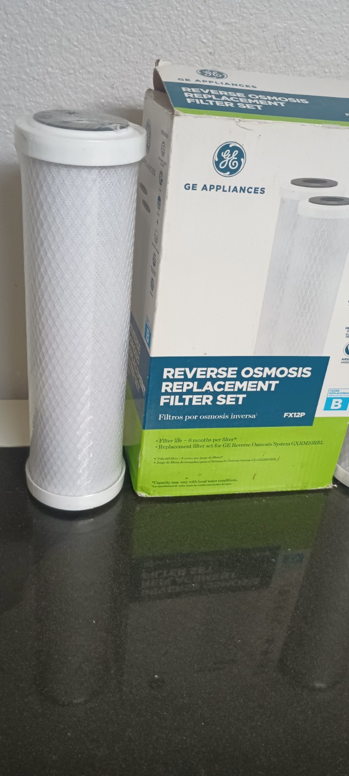 ​GE FX12P Reverse Osmosis Replacement Filter Set NEW OPEN BOX SEALED