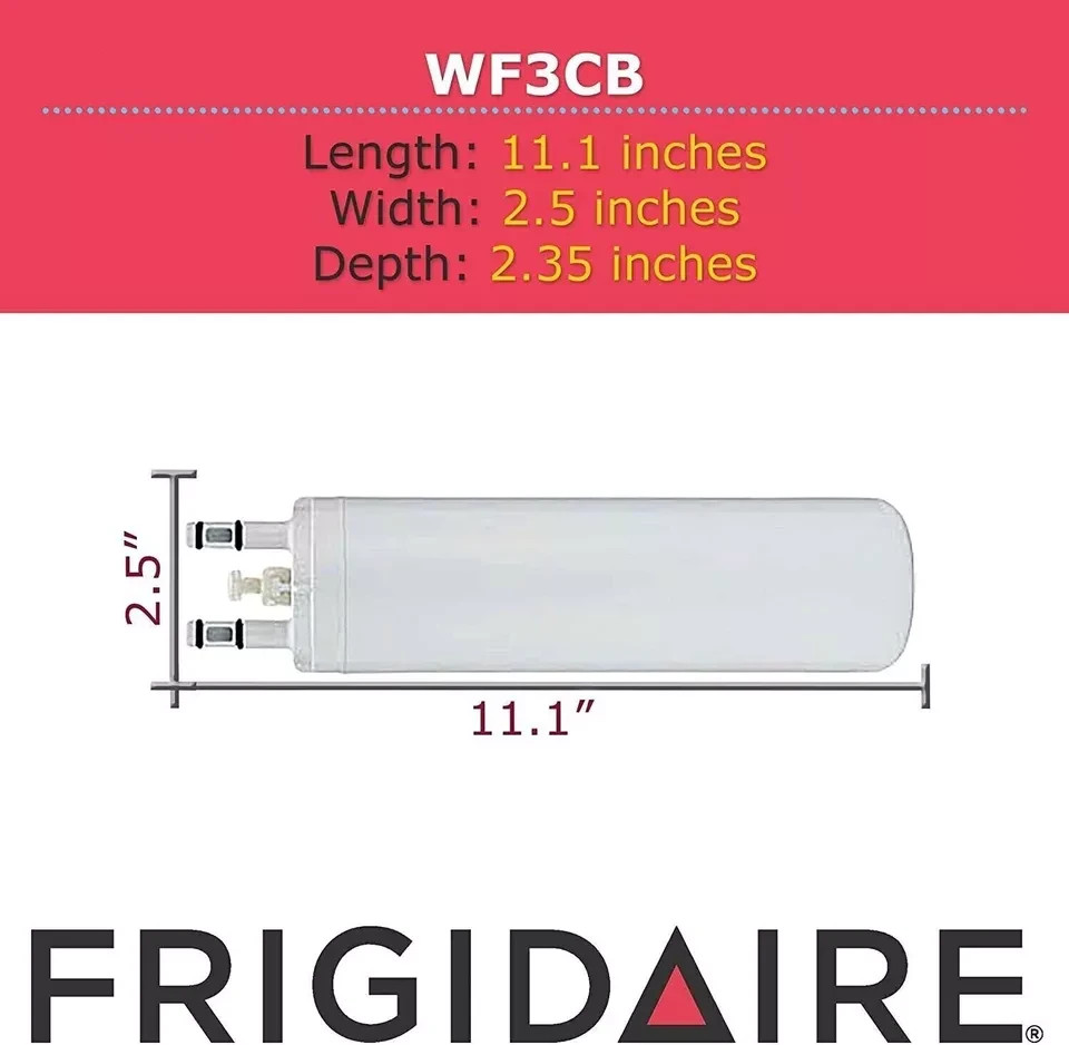 1 PACK New Frigdaire WF3CB PureSource 3 Refrigerator Water Filter New Sealed