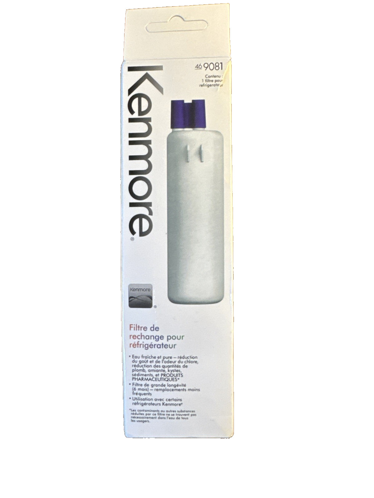 Kenmore 46-9081 Refrigerator Water Filter New Replacement Cartridge