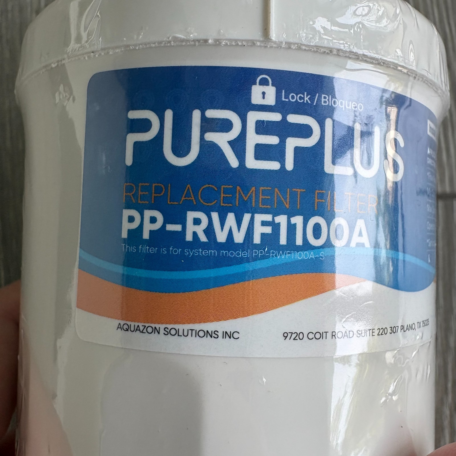 PurePlus Replacement Water Filter PP-RWF1100A For System Model PP-RWF1100A-S New