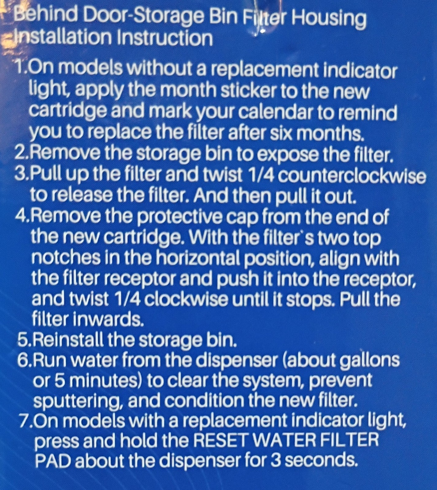 Refrigerator Water Filter: PUREPLUS RWF4700AC – Fit for LG, New In Box