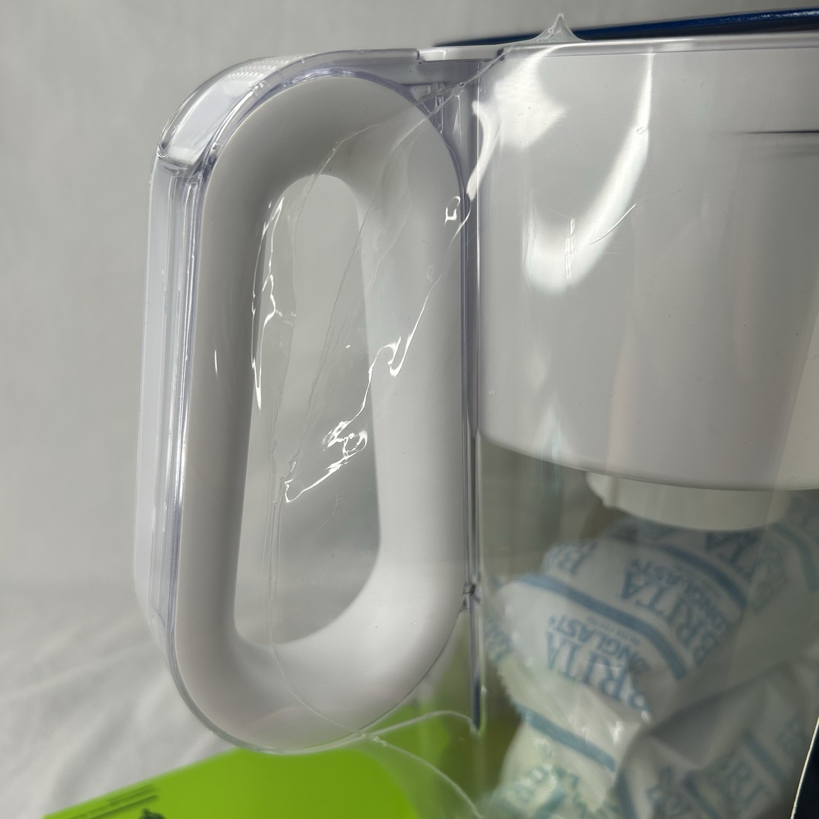 Brita Large 10 Cup Water Pitcher + 2 Elite LongLast+ Filters Last 6 Months Each