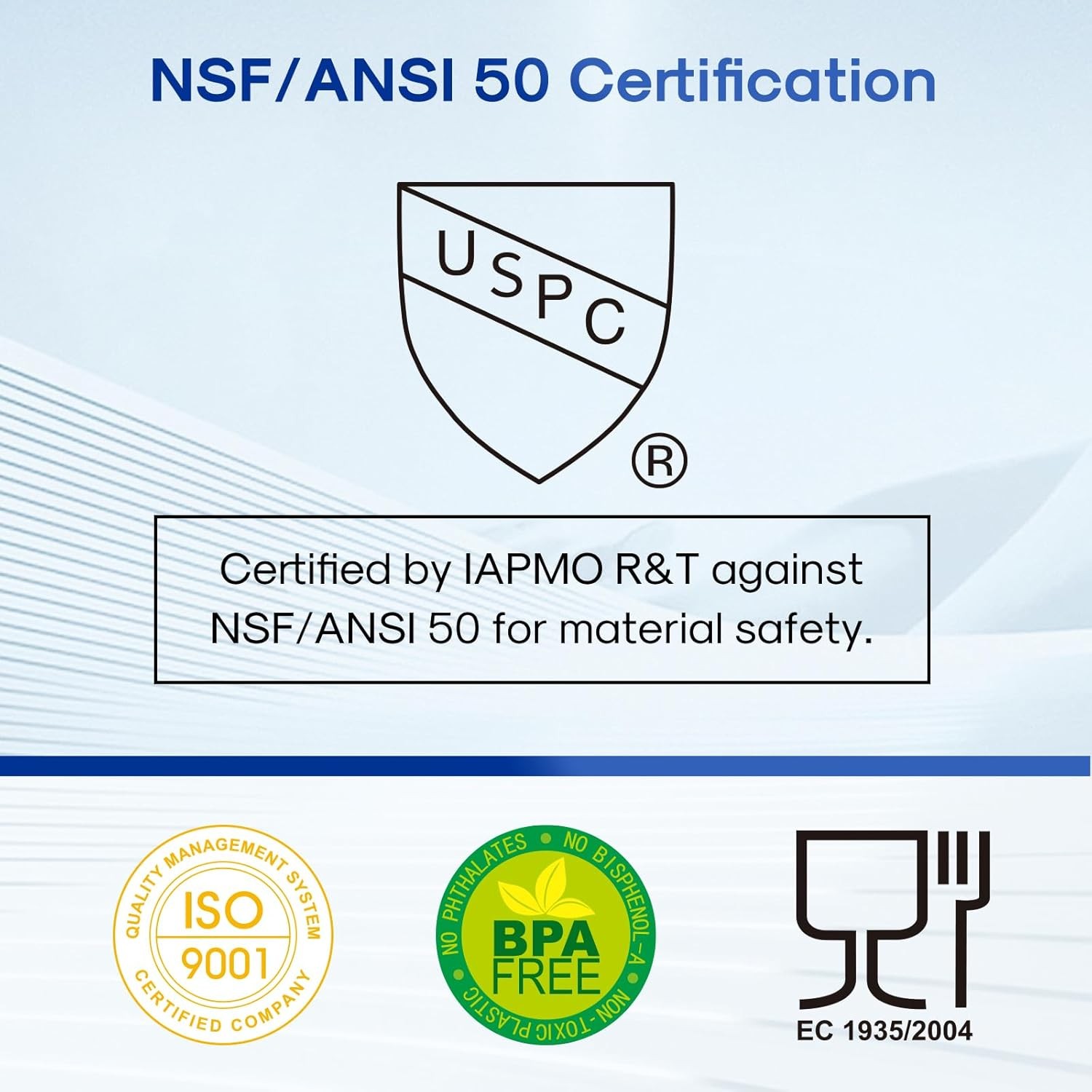 ICEPURE 20×4.5in Whole House Pleated Sediment Filter Well Water Rust Removal