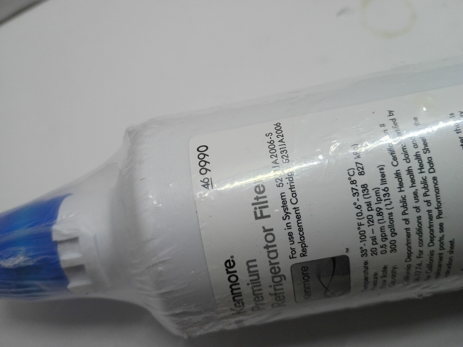 Kenmore Clear! 469990 Premium Refrigerator Filter – New & Sealed