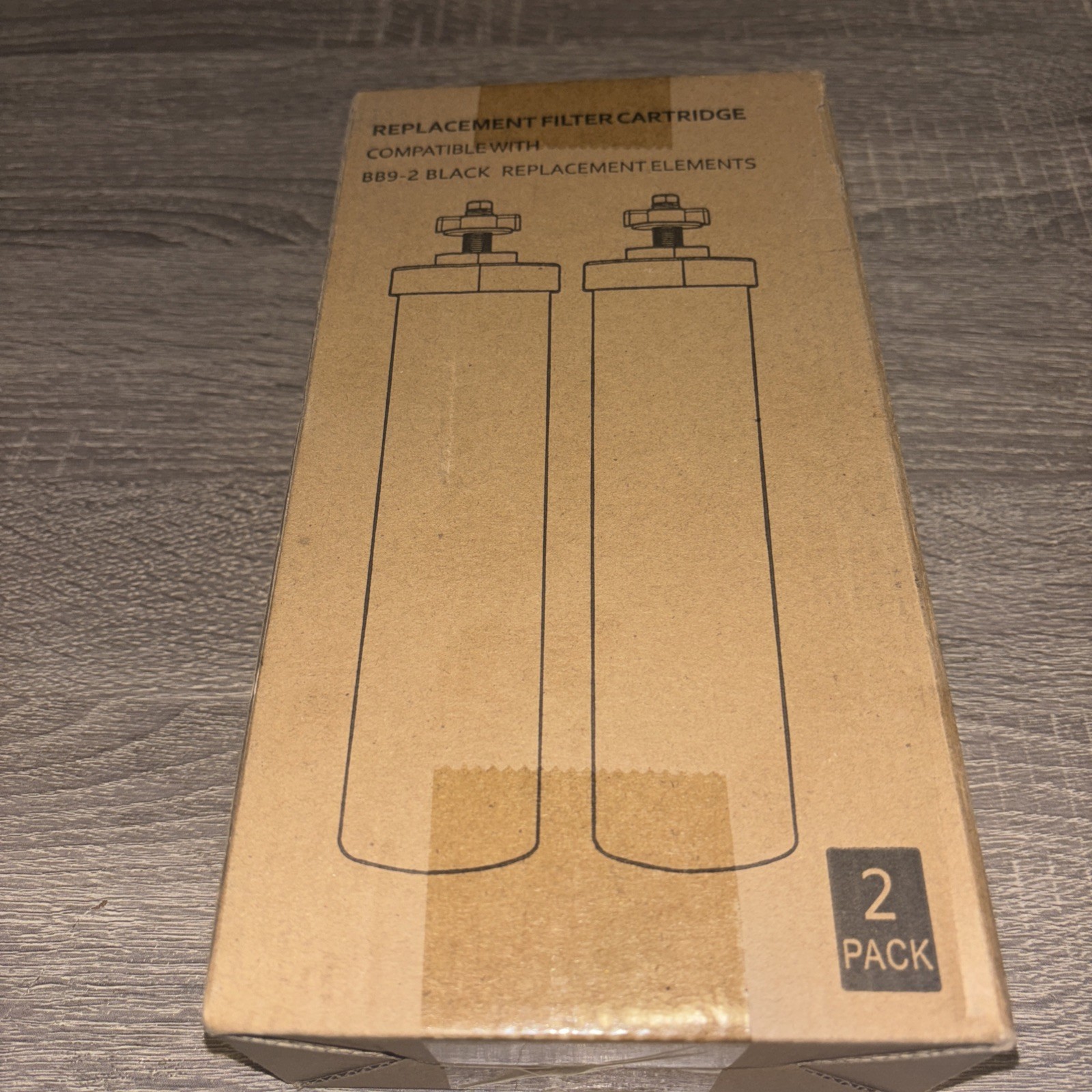 2 PACK Water Filter Replacement for BB9-2 Black Purification Elements