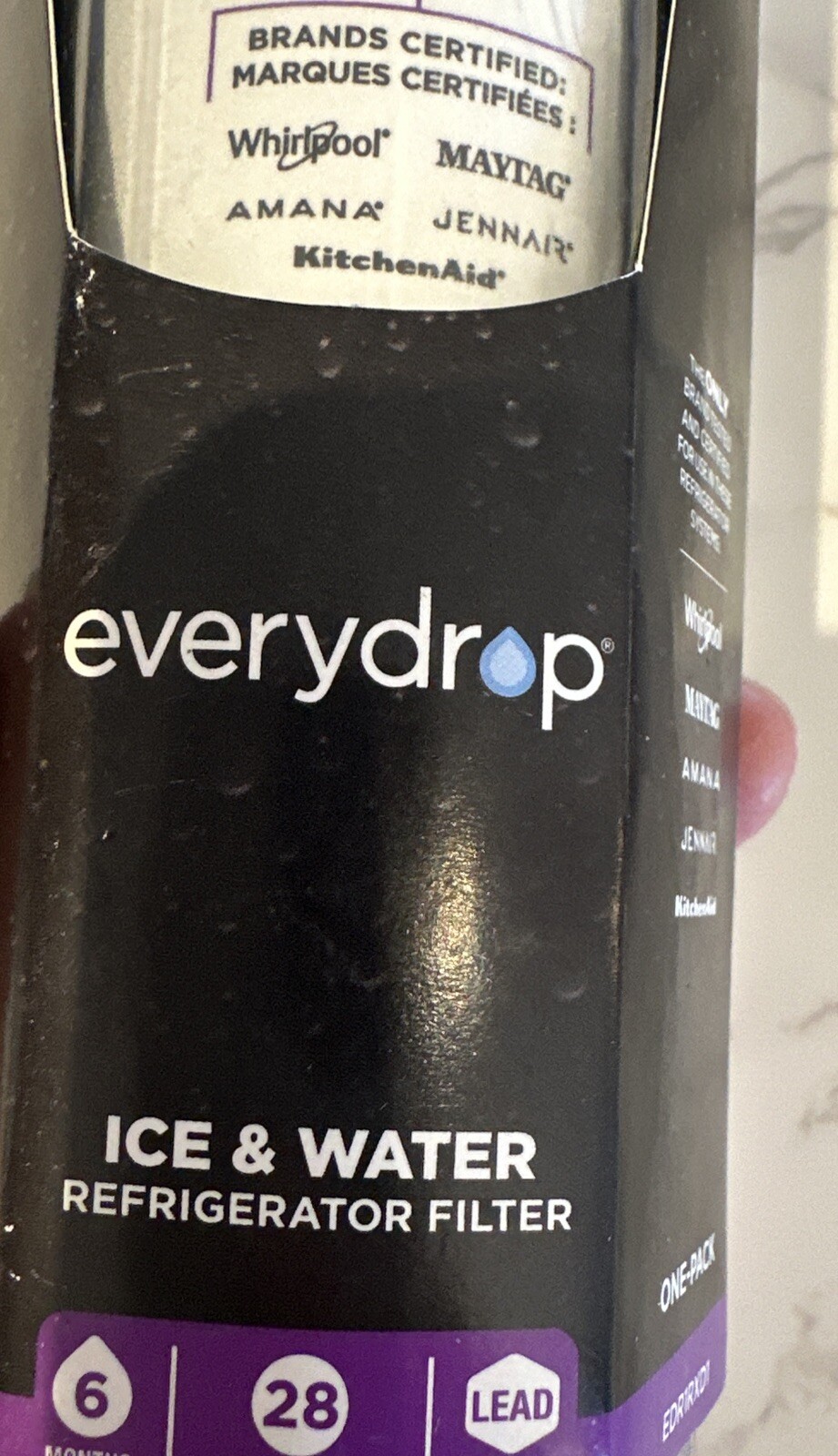 EveryDrop #1 ΕDR1RXD1 Refrigerator Ice and Water Filters