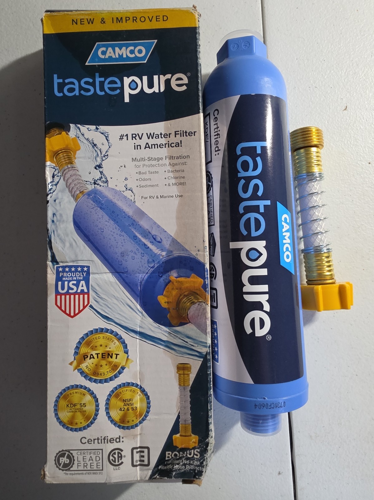 CAMCO Tastepure RV Water Filter Made in the USA