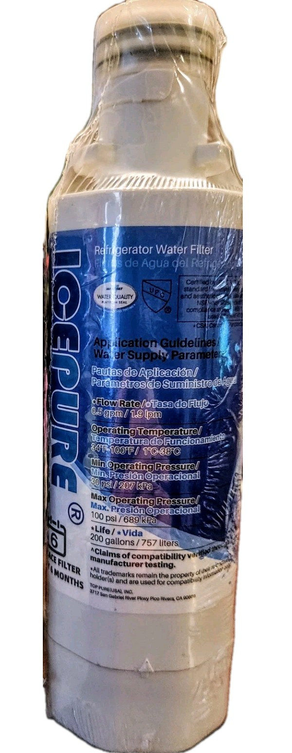 IcePure Refrigerator Water Filter RWF4700A LG Kenmore LT1000P