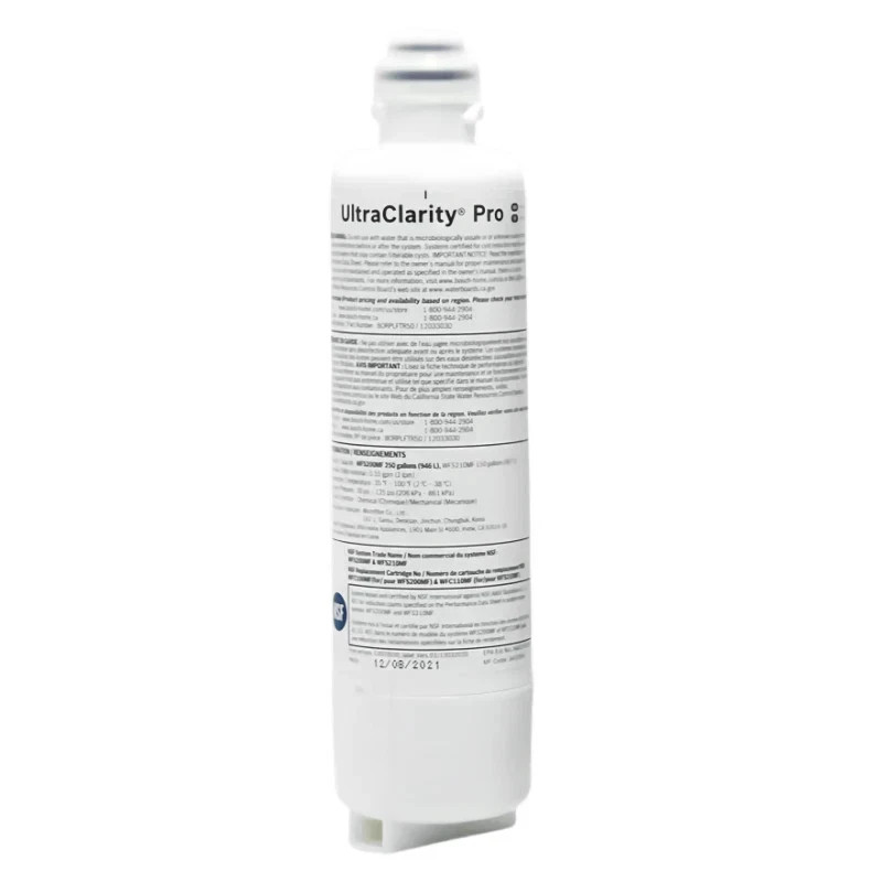 3 PACK Bosch Ultra Clarity Pro BORPLFTR50 Water Filter White #WFS200MF/WFS210MF