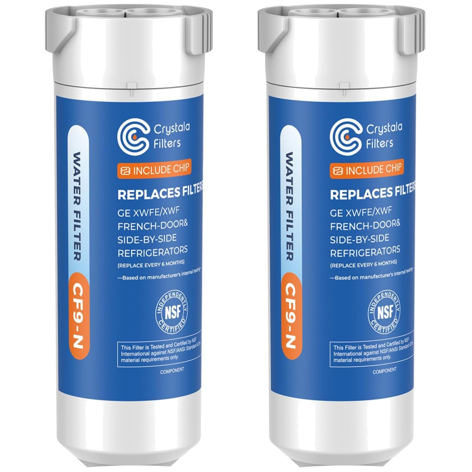 XWFE Water Filter for GE Fridge – 2 Pack