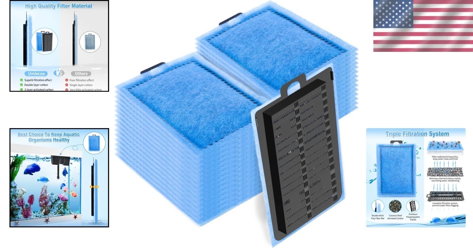 Rite-Size E Filter Cartridges – 32pk Carbon Fiber Emperor PRO