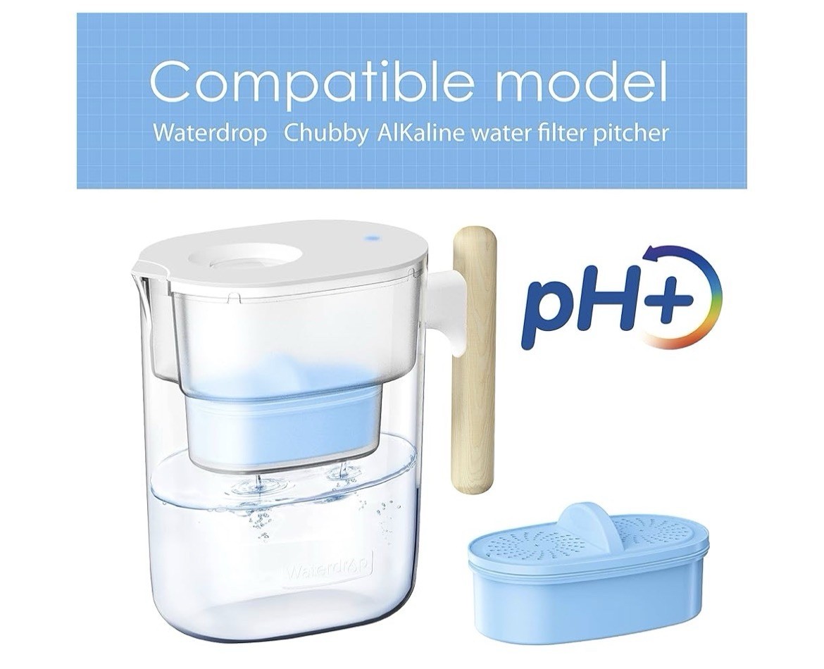 Waterdrop Chubby Alkaline Water Filter 3-Pack, 7-Stage, 100 Gallon