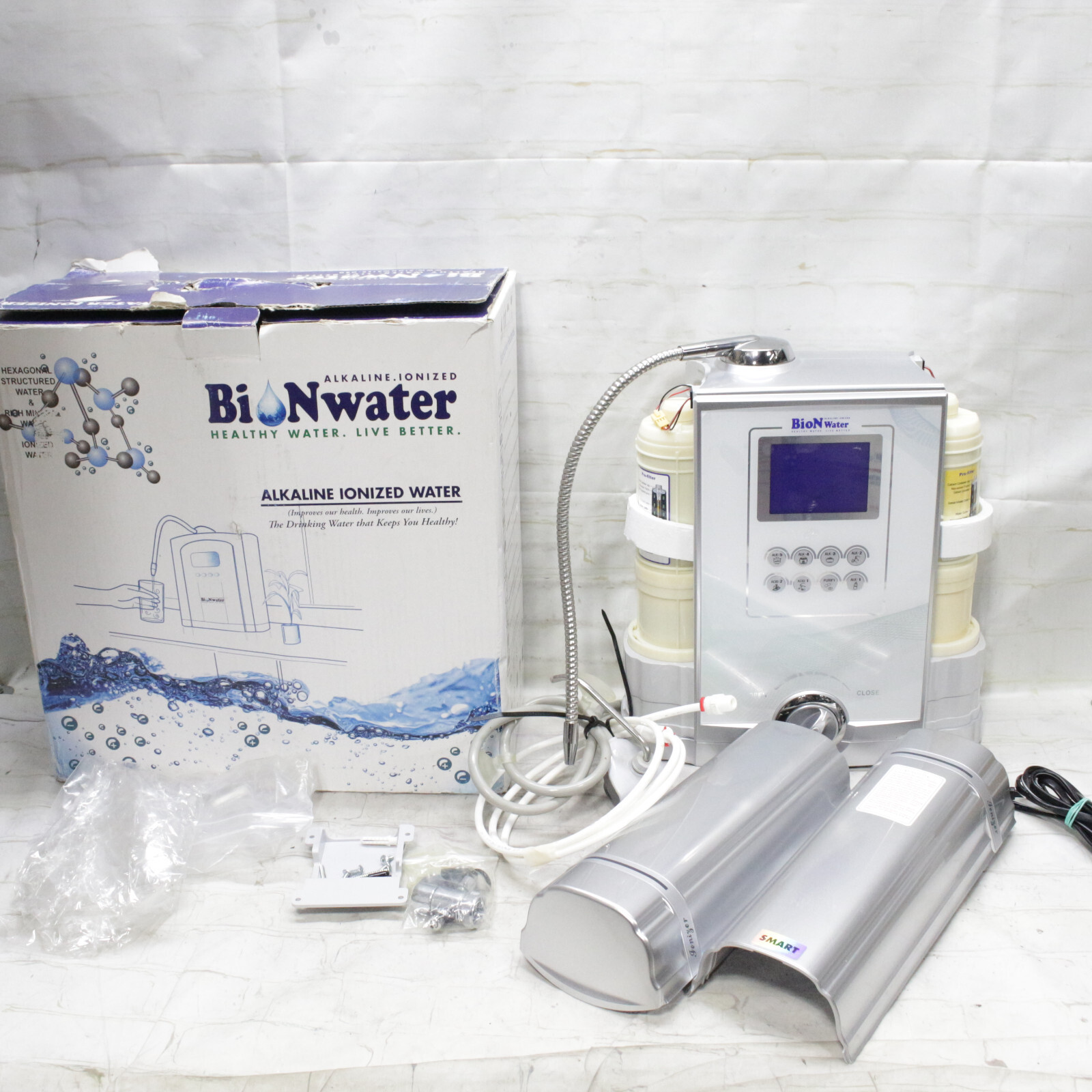 Alkaline Bion Water water filter ionizer pH balance System Read Need new Filters