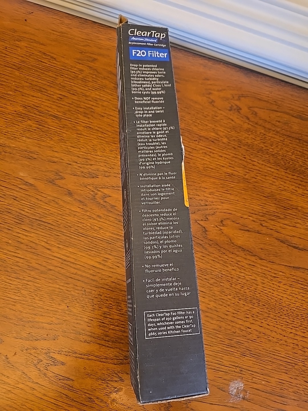 Clear Tap American Standard F20 Water Filter Cartridge | New in Box