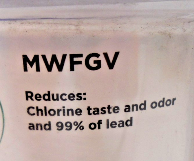 2X Refrigerator Filter Replacement Cartridge for GE MWF Great Value (MWFGV) F/S