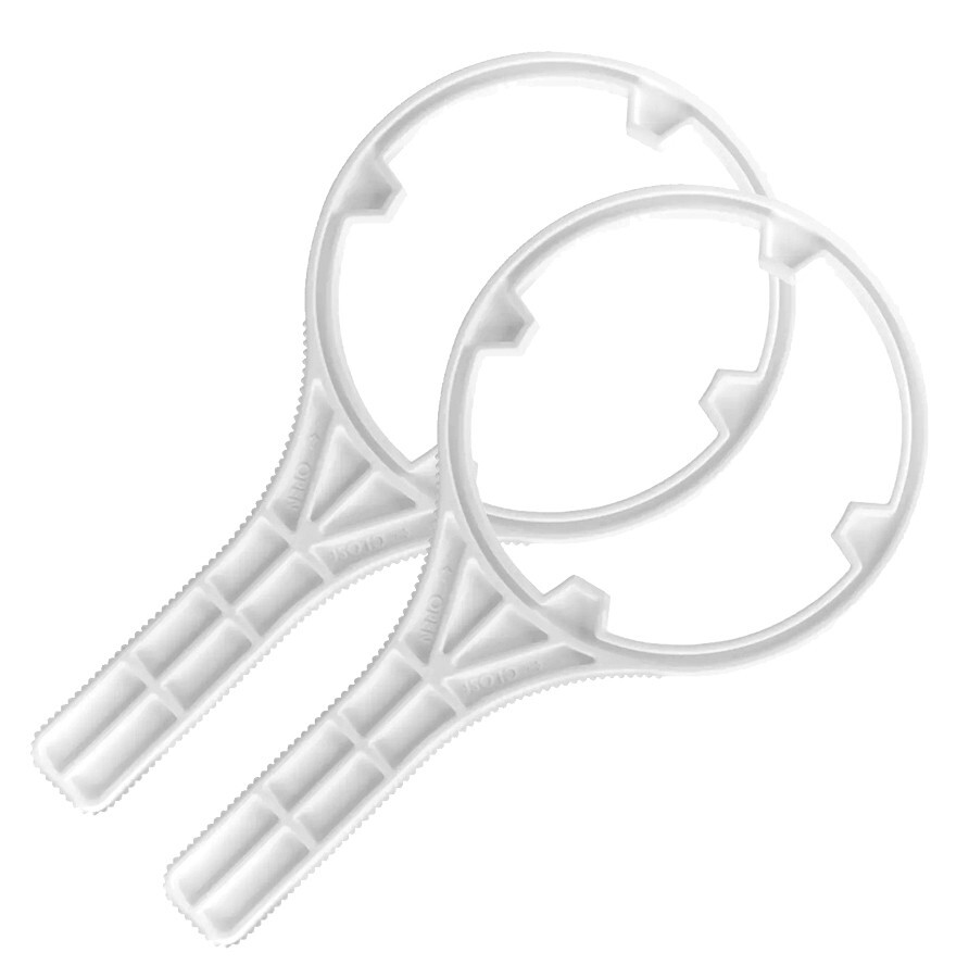 2pcs 10″ Reverse Osmosis Under Sink Water Filter Housing Wrench Opener Tool