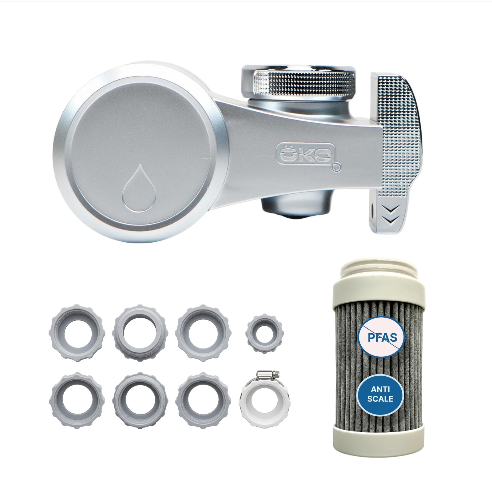 ÖKO H2O Stage Tap Purifier Faucet Filter with Advanced Electro-Adsorption Fil…