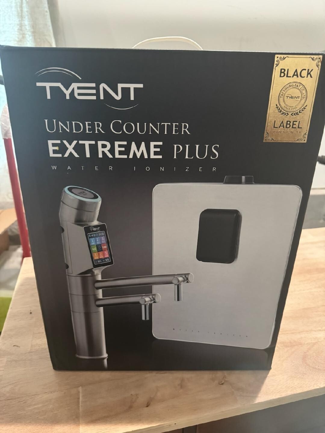 NEW Tyent USA UCE-13 Plus Under Counter Ionizer Satin Silver Luxury Collection