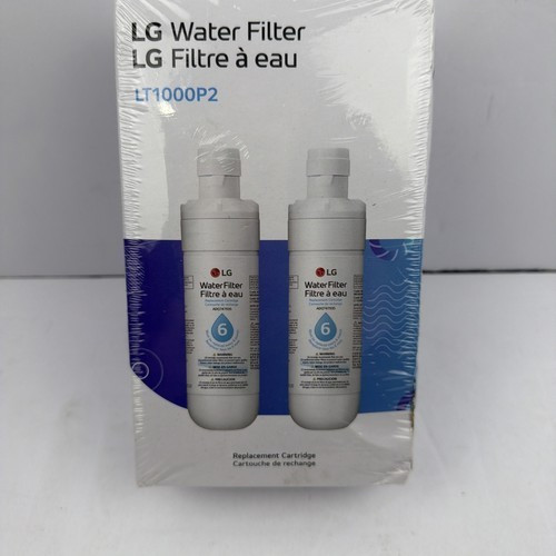 LG LT1000P2 6-Month / 200 Gallon Refrigerator Replacement Water Filter 2 Pack
