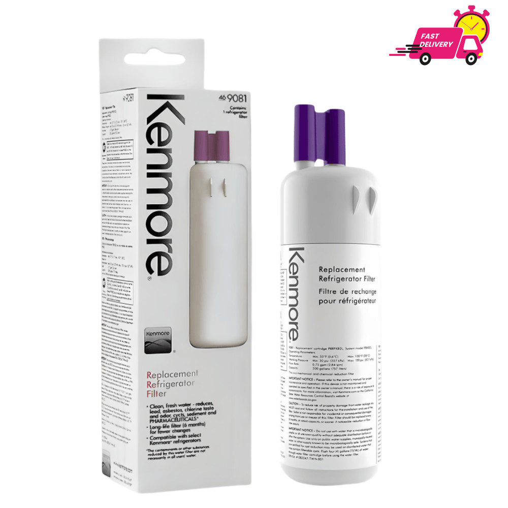 1 Pack Kenmore 9081 Replacement Refrigerator Water Filter 46-9081 46-9930