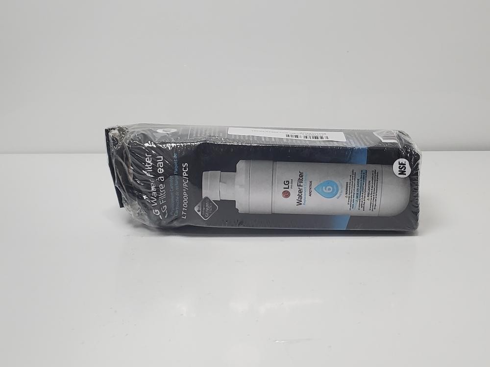 LG LT1000P Refrigerator Water Filter – 6‑Month / 200 Gal Capacity, NSF42/53/401