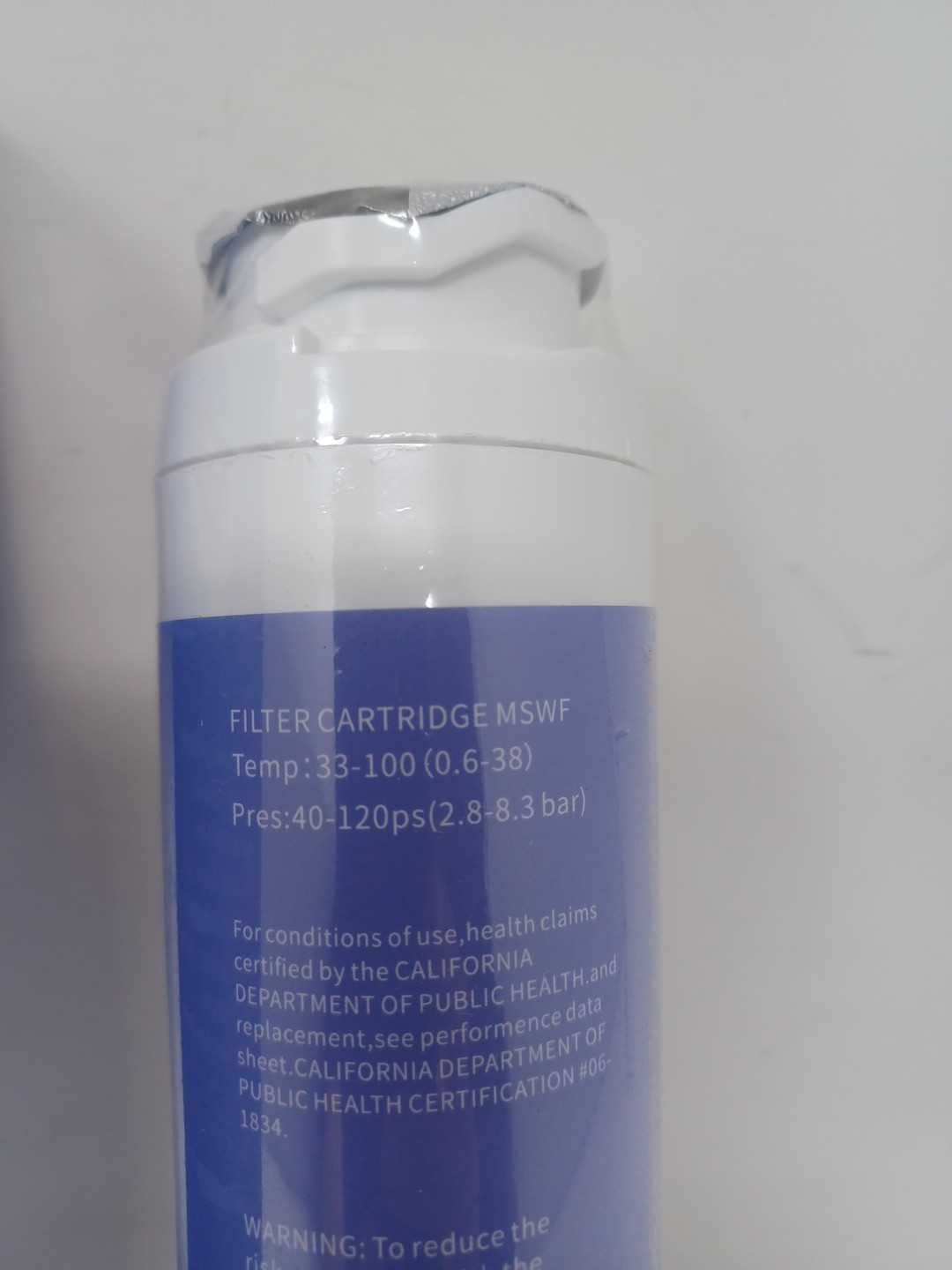 1 Filter Replacement For MSWF Filter Cartridge For Refrigerator