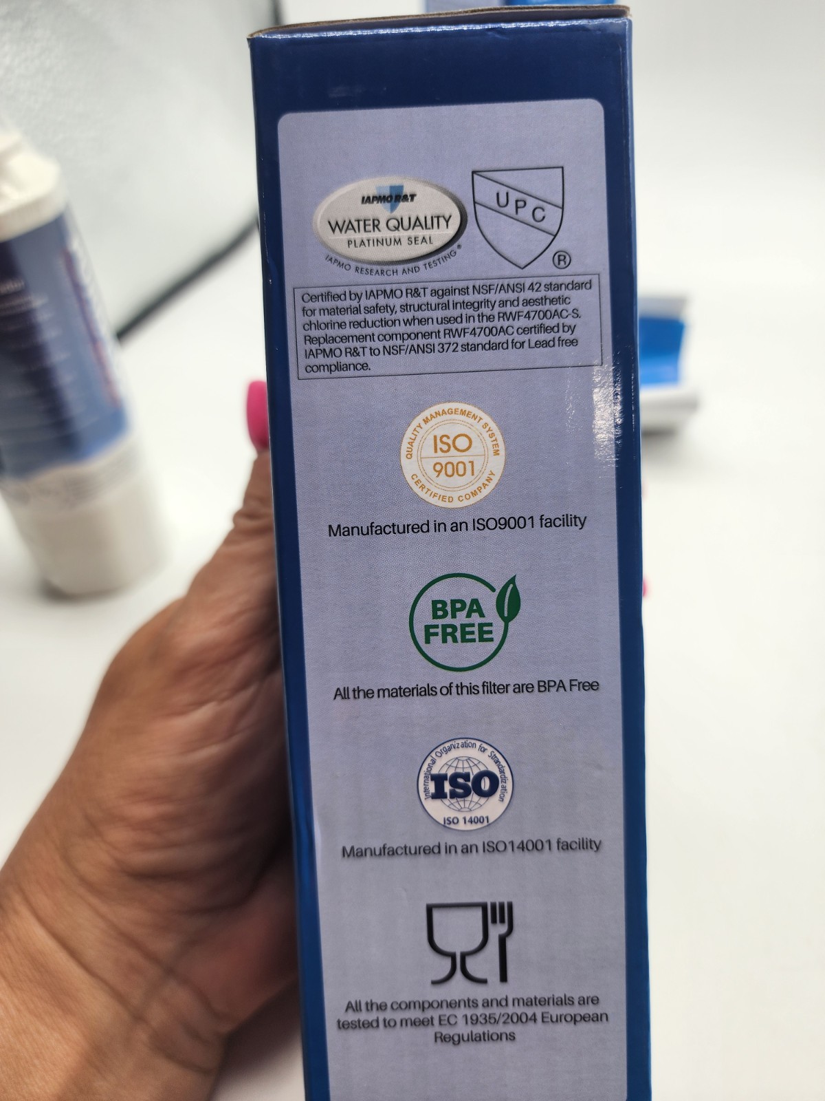 Pureplus RWF4700AC Replacement Refrigerator Water Filter Pack of 2