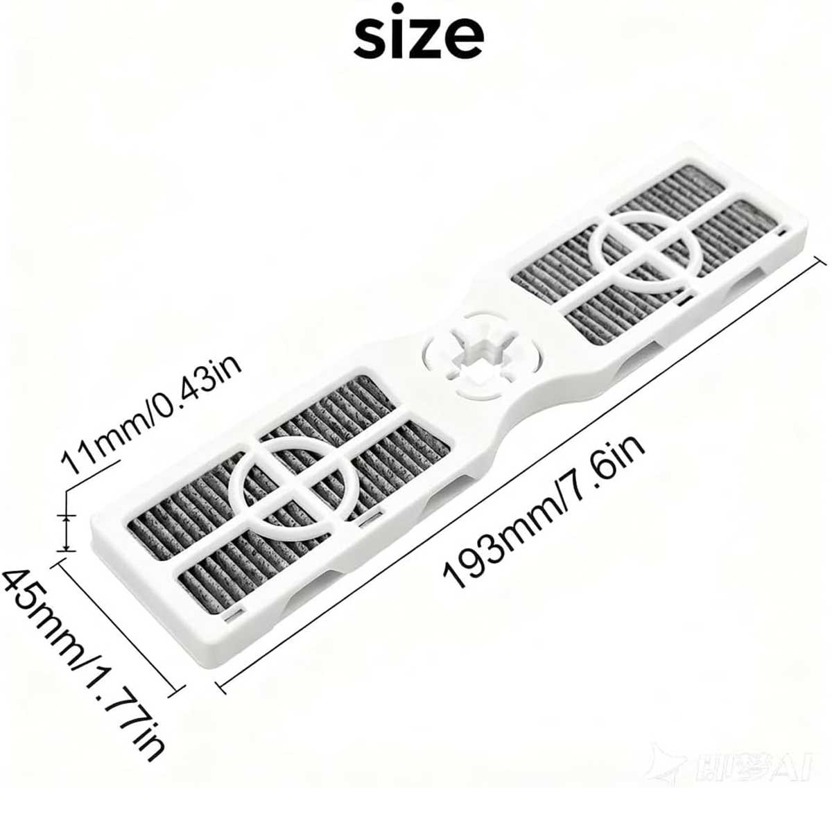 3-Pack Compatible Frigidaire PureAir FRGPAAF2 (RAF-2) Refrigerator Air Filter