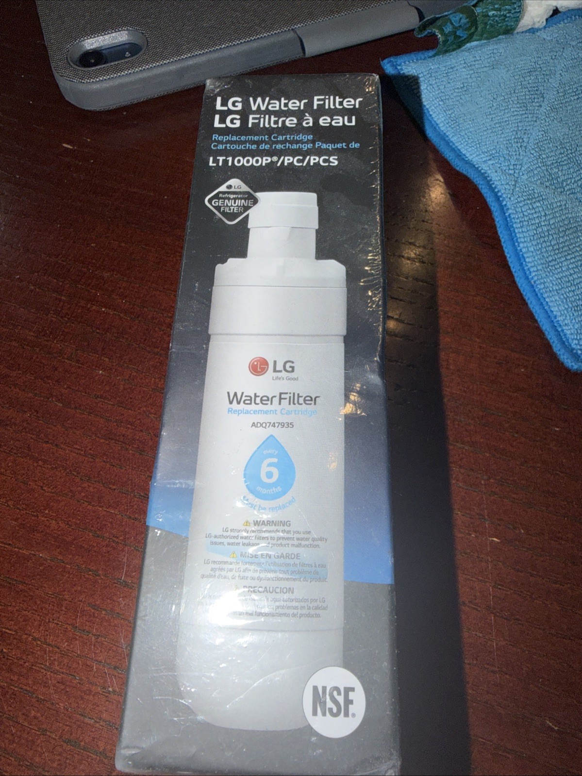 LG LT1000P/PC/PCS Refrigerator Water Filter Replacement