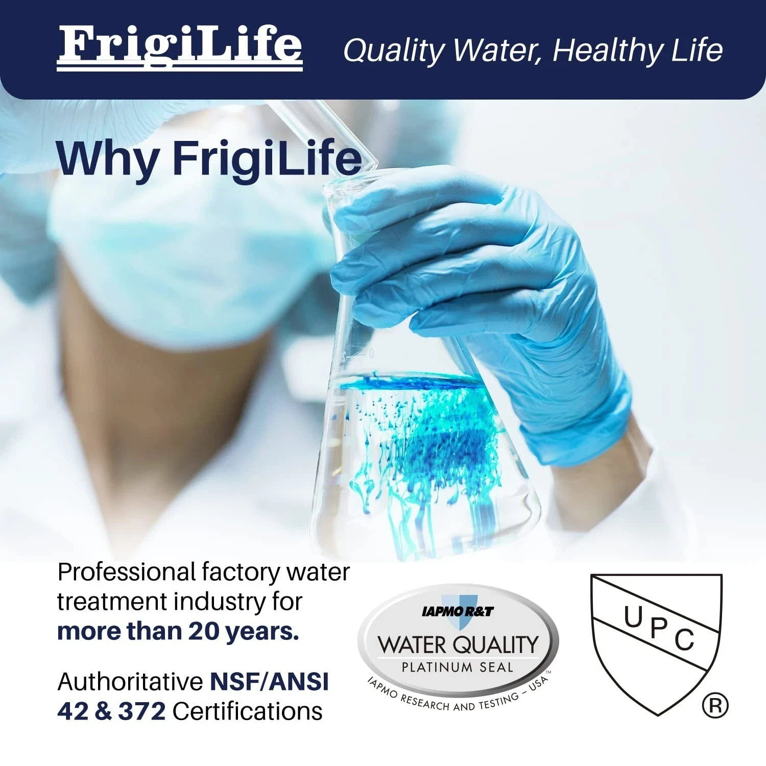(2) PACK RWF5800A Refrigerator Water Filter Fit for Frigidaire EPTWFU01 Ultra II