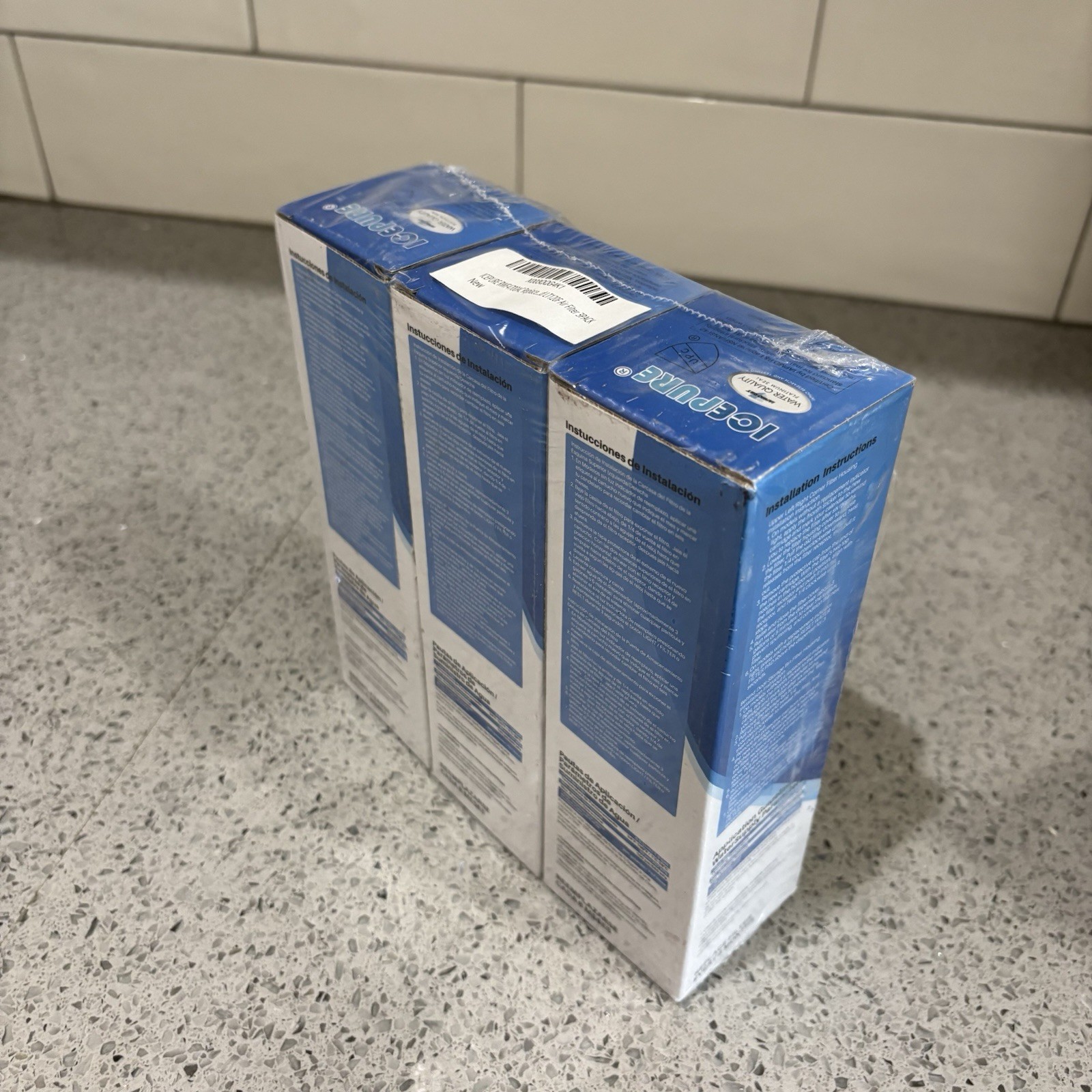 IcePure RWF4700AC Replacement Water Filters 3 Pack & Activated Carbon Air Filter