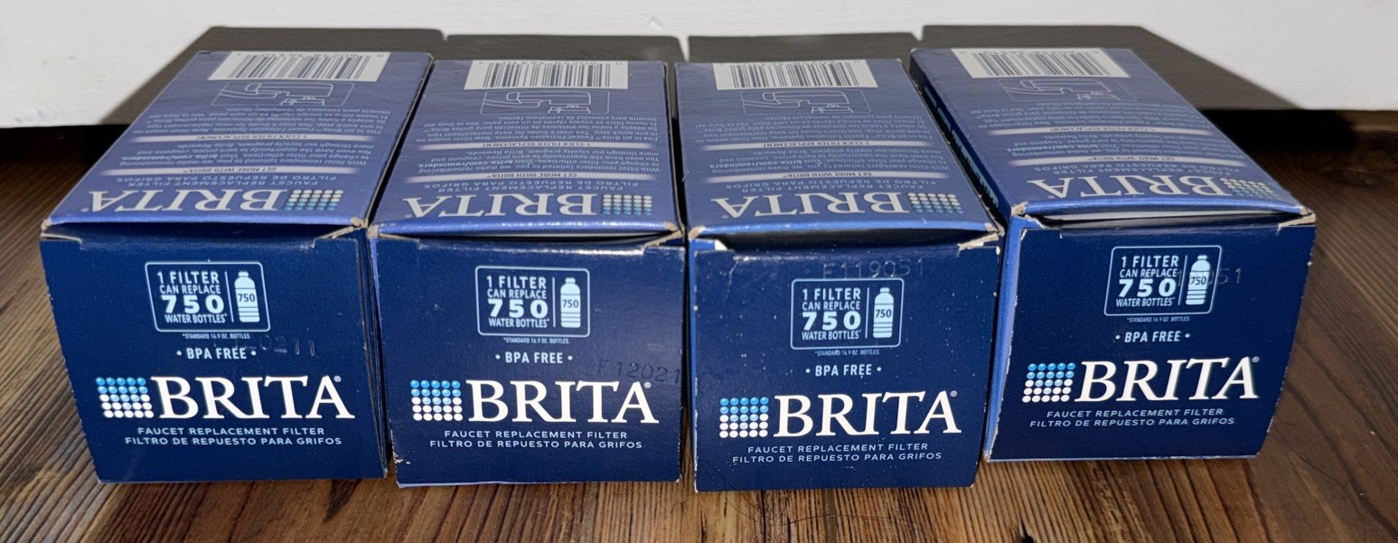 BRITA FR-200 Chrome Replacement Faucet Filter NEW