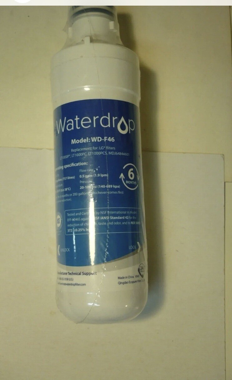 Waterdrop WD-F46 Filter New Sealed Z
