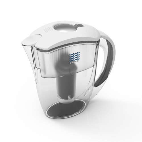 ALKALINE WATER FILTER PITCHER- 8 STAGES PURE WATER INCLUDES PITCHER & 3 FILTERS!
