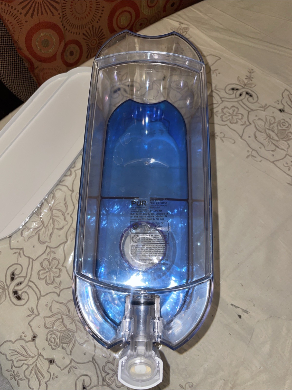 PUR Classic 30-Cup Water Dispenser Filtration System – Blue/White