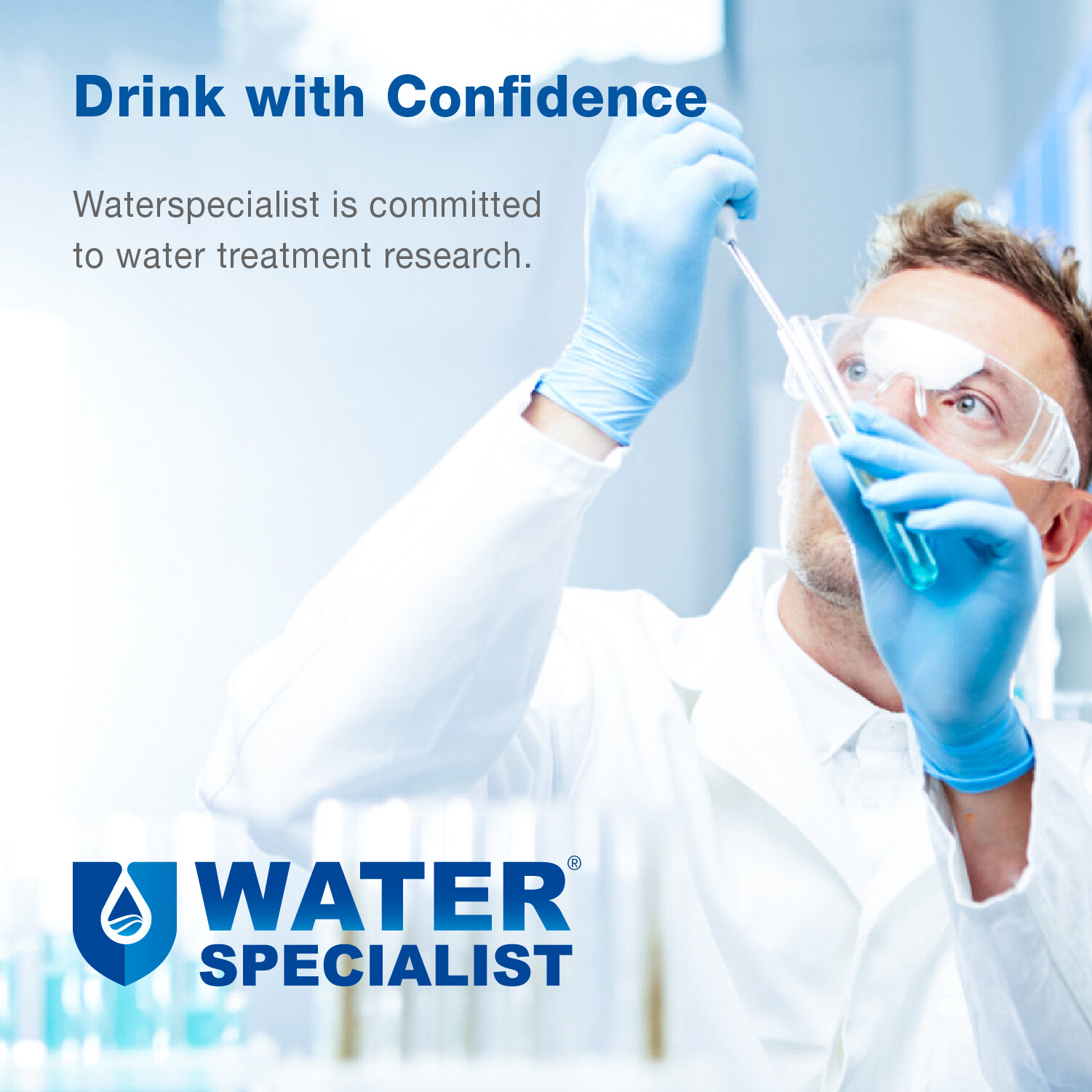 Waterspecialist Refrigerator Water Filter Replacement for GE® SmartWater MWF®(2)