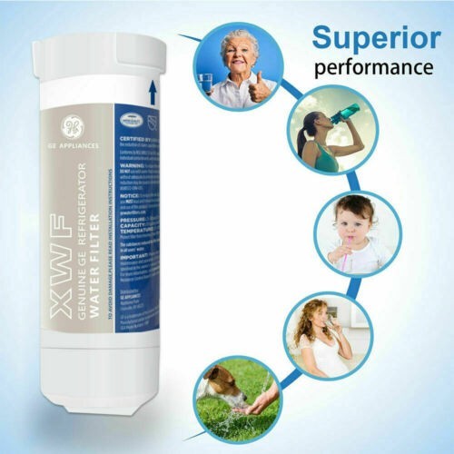 New Sealed GE XWF Refrigerator Water Filter Replacement XWF Appliances, 2 Pack