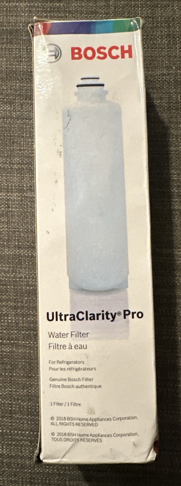 Bosch Ultra Clarity Pro 1 Pack BORPLFTR50 Water Filter Blue #WFS200MF/WFS210MF