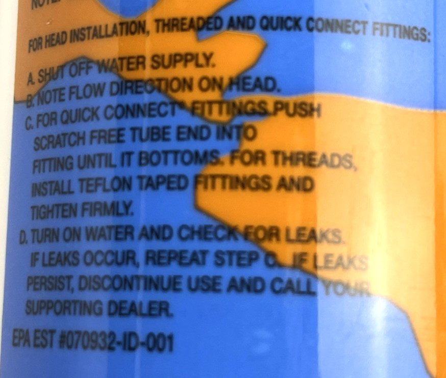New 2 Pk Omnipure Q5628 Q Series 12in GAC Carbon Water Filter Taste Odor