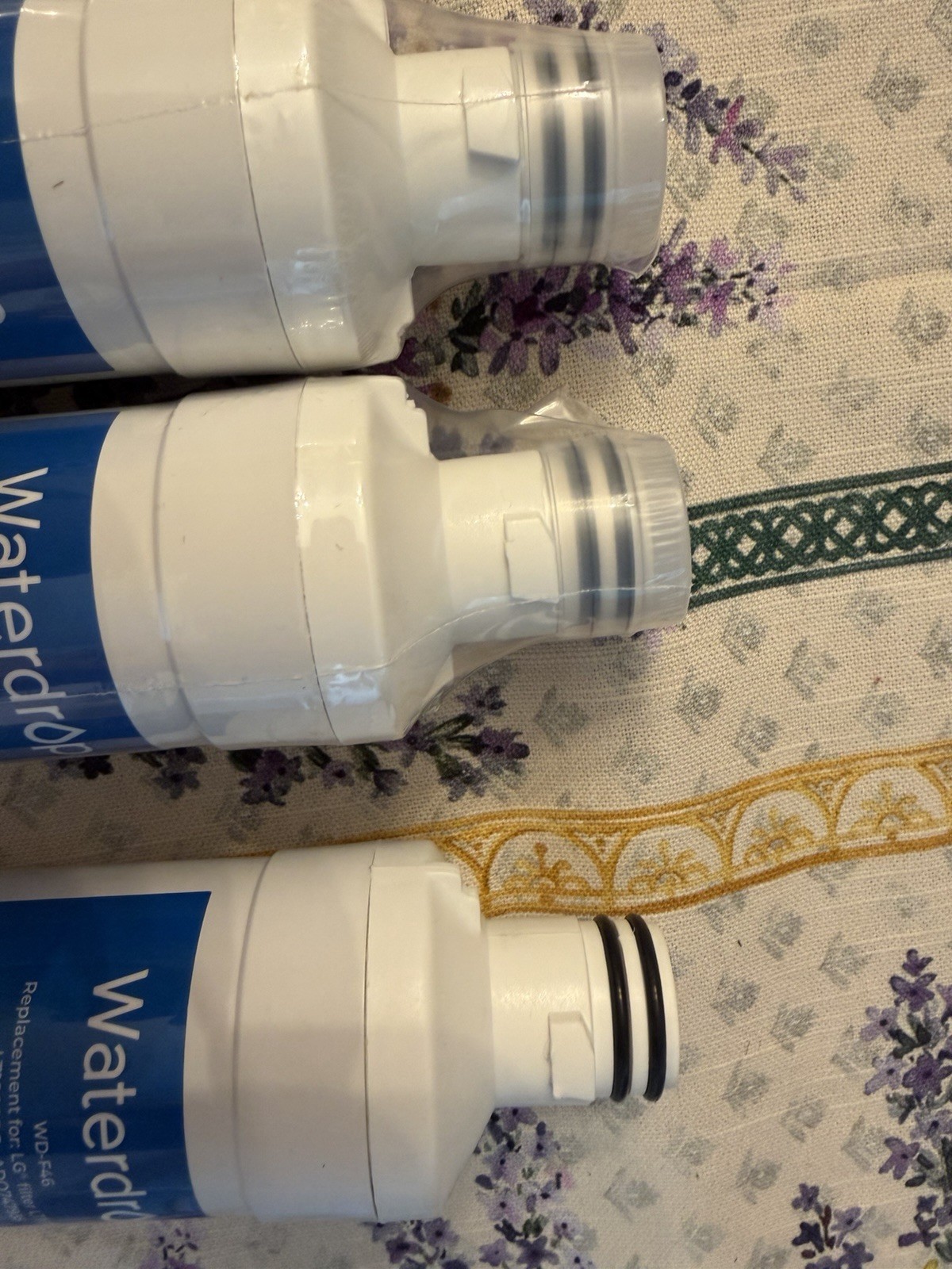 NEW 3 pack Waterdrop Replacement Filter For LG (Model: WD-F46)