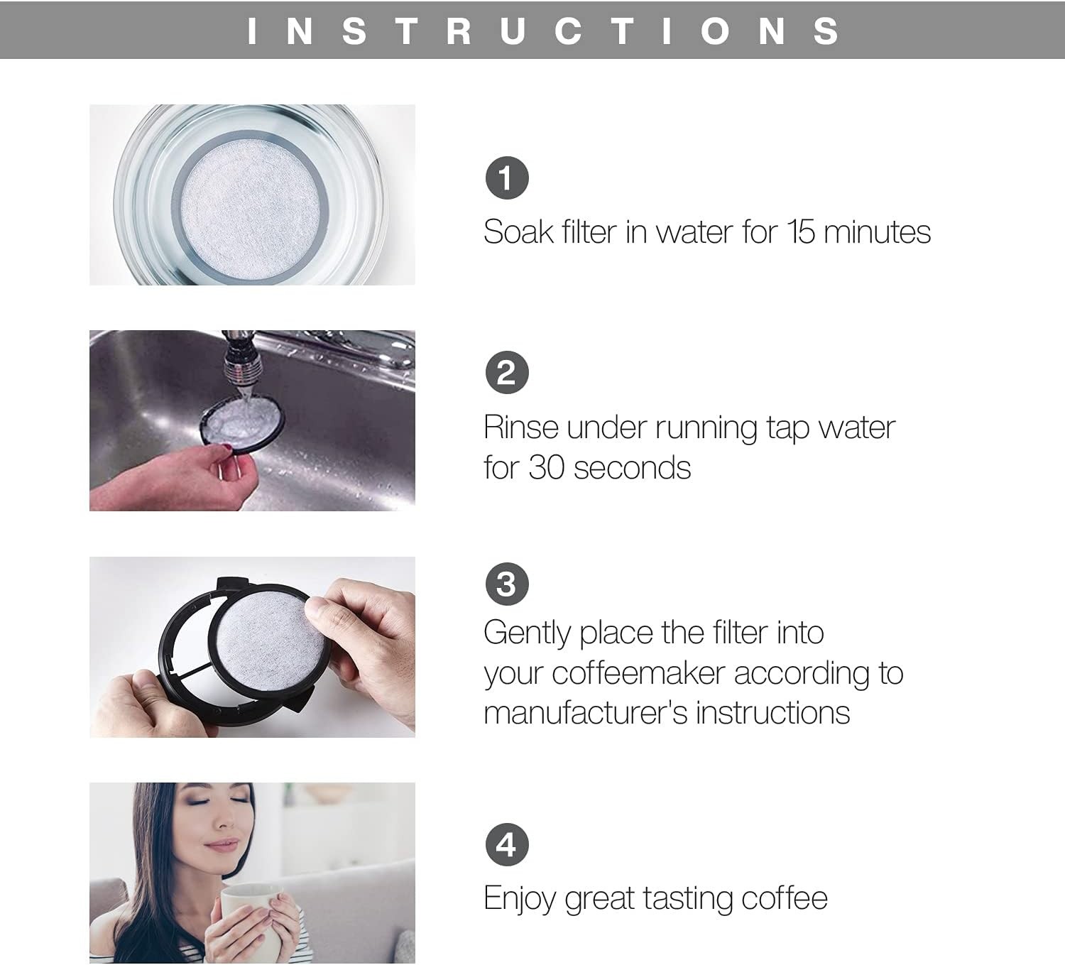 Improve Your Brew: 24-Pack Charcoal Filters for Mr. Coffee – Removes Impurities