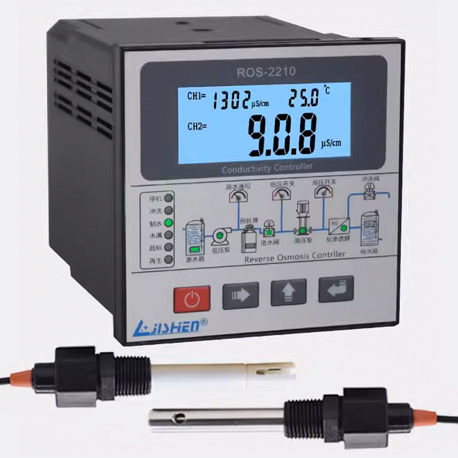 LCD Reverse Osmosis System RO Controller TDS Conductivity RO Control